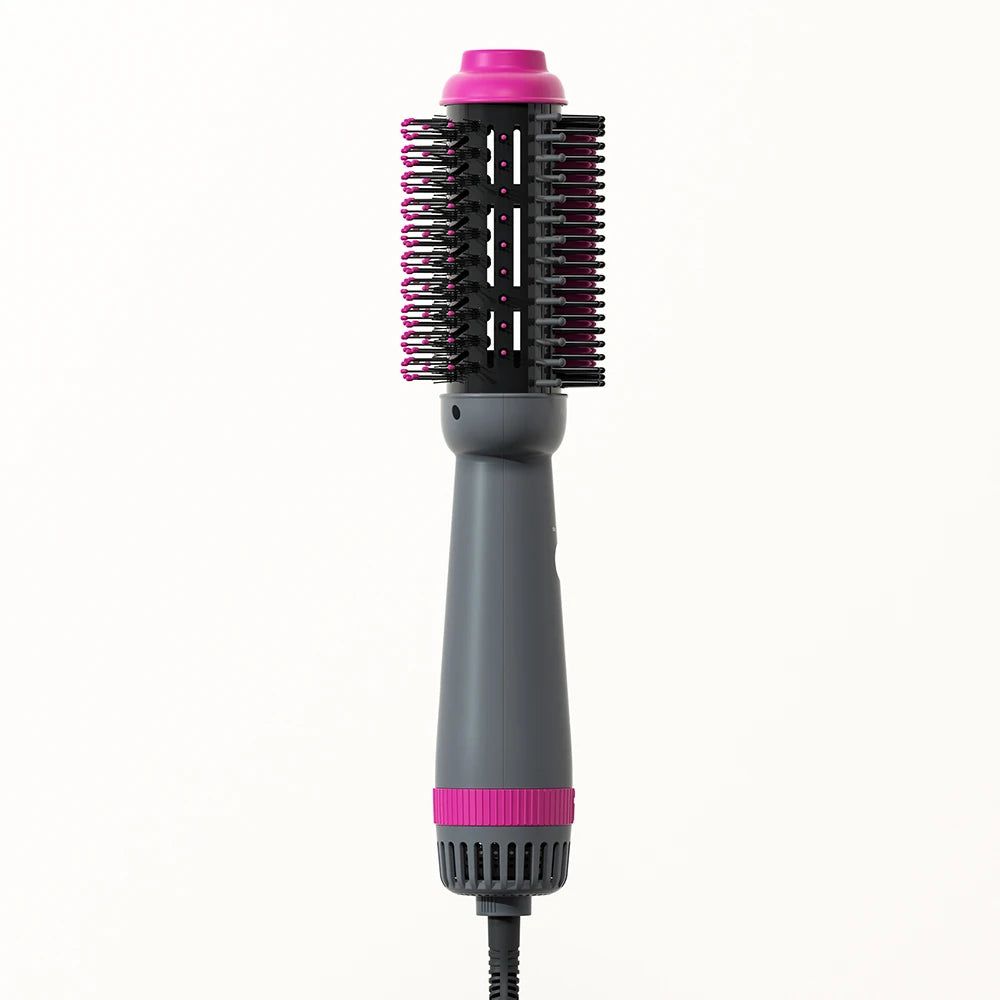 Kinsei Beauty Dryer and Straightening Brush 2 IN 1 Hair Brush Hair Dryer Hot Air Brush Ceramic Anti-ironing Blower Styling Tool