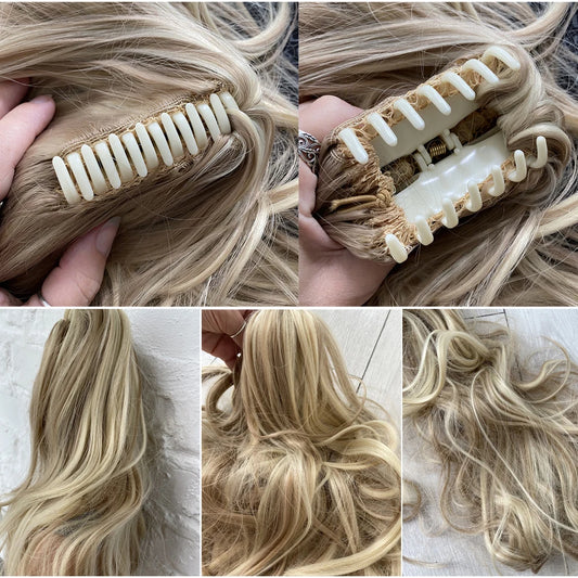 Synthetic 12-26inch Claw Clip On Ponytail Hair Extension -Ponytail Extension Hair For Women- Ponytail Hairpiece