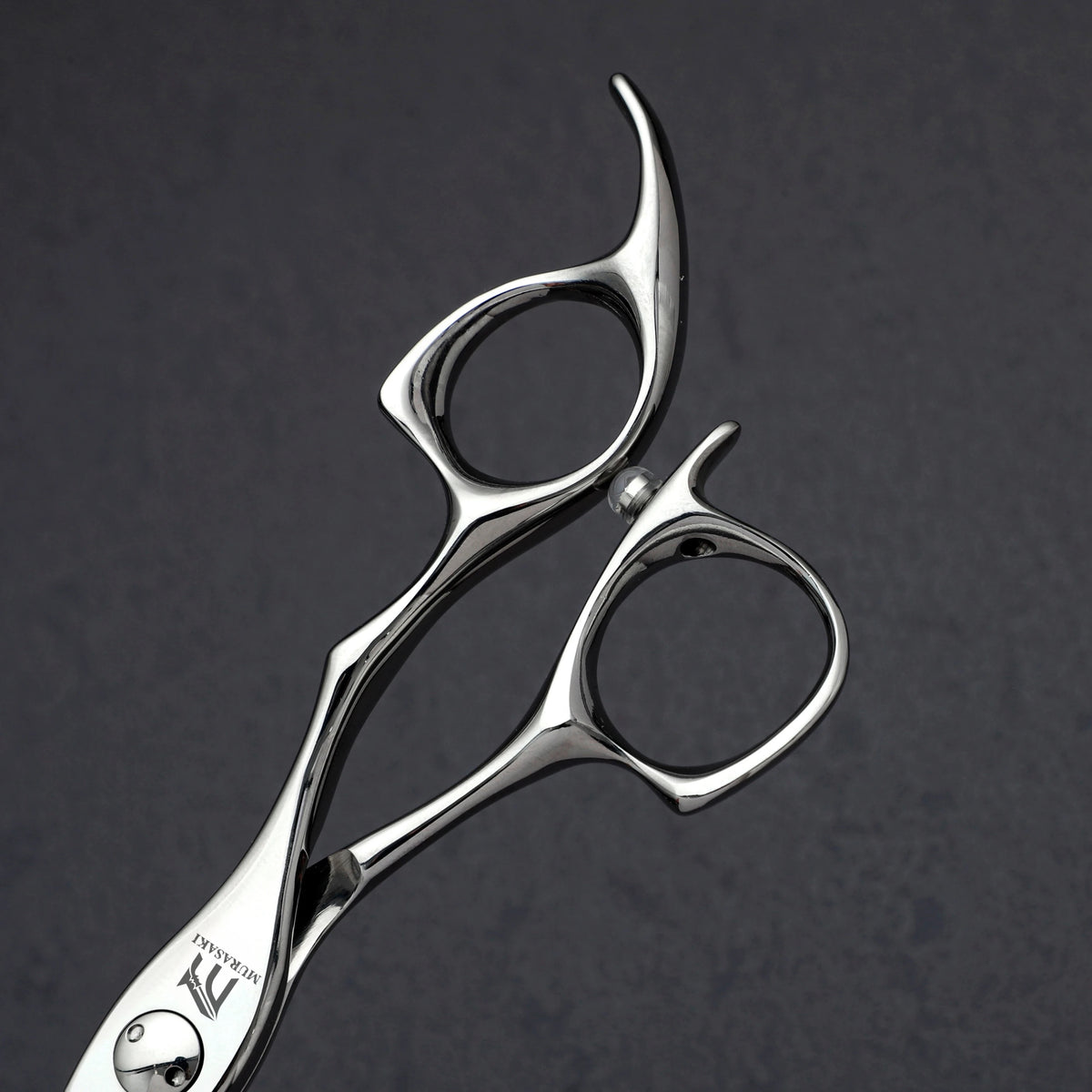 MURASAKI Professional Barber Scissors,6.0 Inch Japanese 440C Steel Hairdressing Scissors,Salon High-Quality Hair Cutting Tools