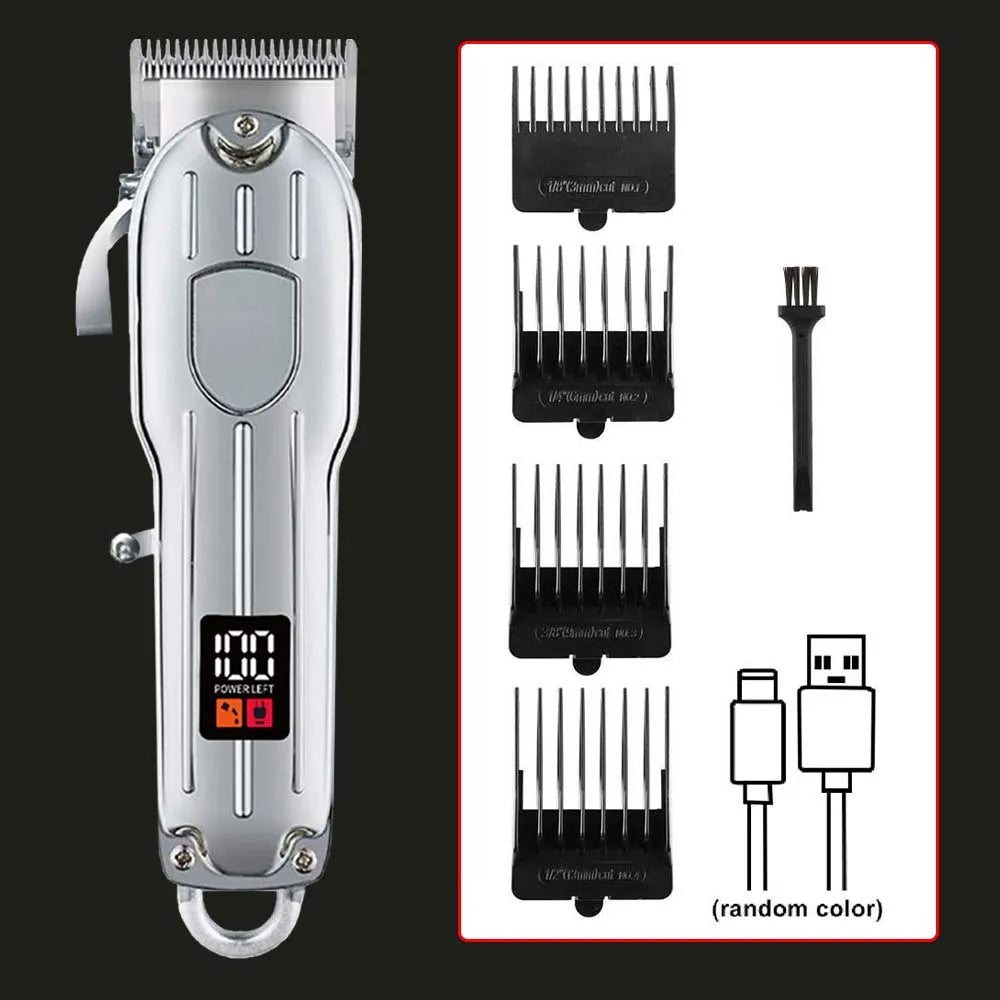 Hair Clippers Set for Men, Cordless Hair Clipper Shaver Beard Trimmer, Hair Cutting for Men, Holiday Gift for Him