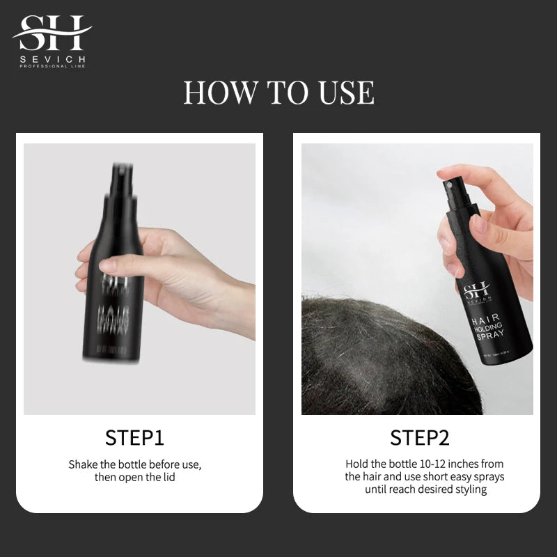 Sevich Hair Hold Spray for Men – Hair Building Fiber Fixing Spray, Applicator & Styling Product for Long-Lasting Hair Control
Short Version: