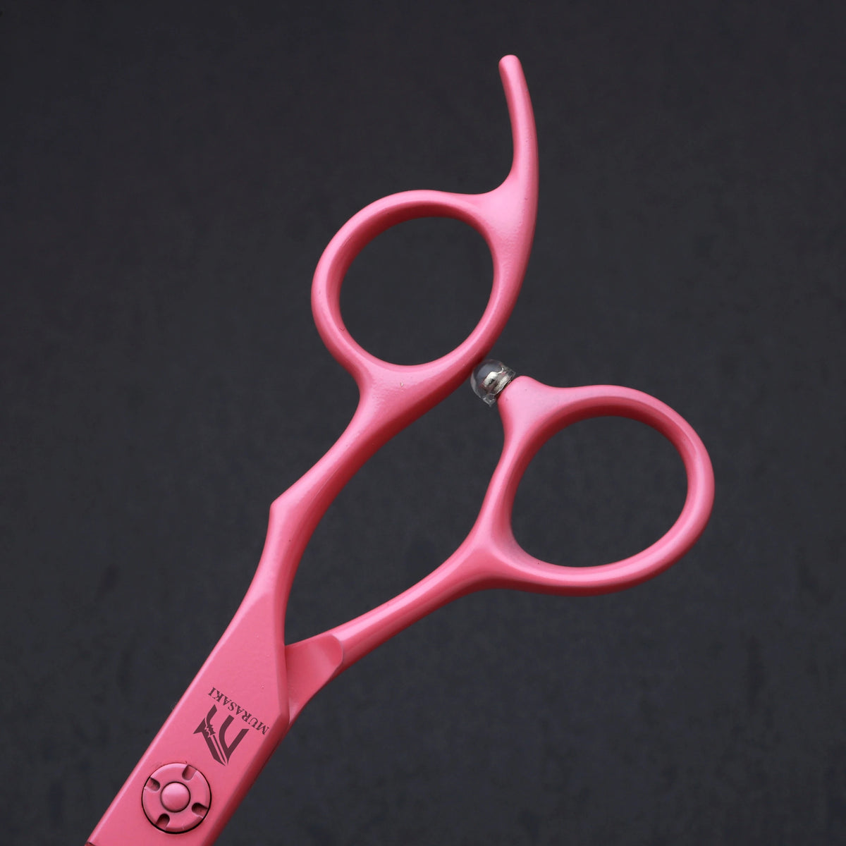 MURASAKI Professional Barber Scissors,6.0 Inch Japanese 440C Steel Hairdressing Scissors,Salon High-Quality Hair Cutting Tools