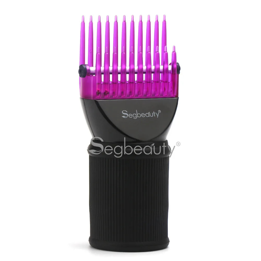 Segbeauty Hair Diffuser Dryer Comb Attachment- Detangling Blow Dryer/ Styling Brush-Hairdressing Salon Tool