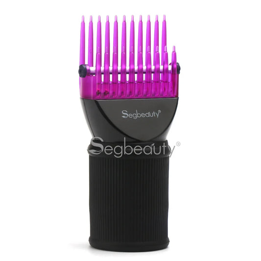 Segbeauty Hair Diffuser Dryer Comb Attachment- Detangling Blow Dryer/ Styling Brush-Hairdressing Salon Tool