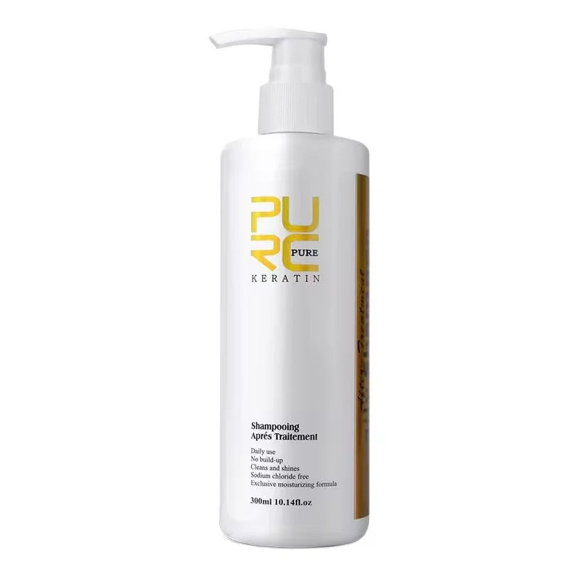 PURC Hair Purifying Shampoo Conditioner Keratin Hair Treatment Straightening Smoothing Professional Hair Care Salon Products