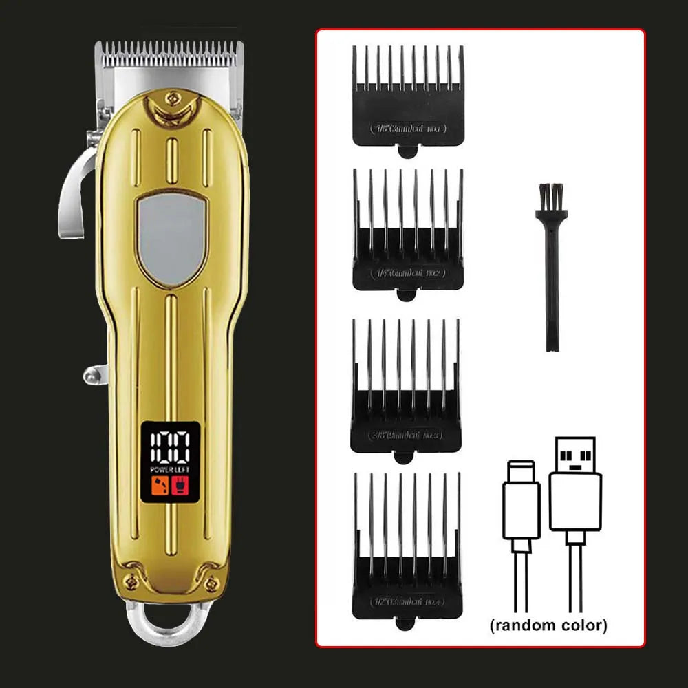 Hair Clippers Set for Men, Cordless Hair Clipper Shaver Beard Trimmer, Hair Cutting for Men, Holiday Gift for Him