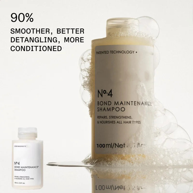 Hair Care Series No.3,4, 5, 6 Hair Mask ,Shampoo, Bond Smoother, Conditioner- To Clean,Hydrate & Control Frizz and Repair Split Ends