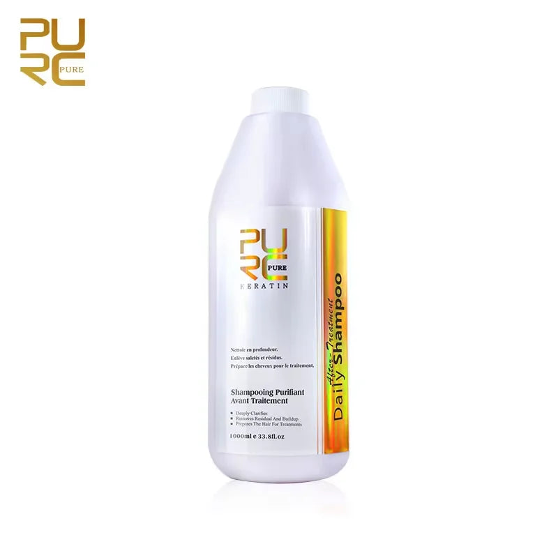 PURC Hair Purifying Shampoo Conditioner Keratin Hair Treatment Straightening Smoothing Professional Hair Care Salon Products